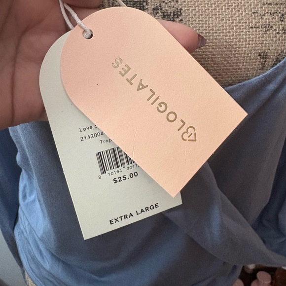 NWT Blogilates Love Story Long Sleeve - Picture 3 of 5